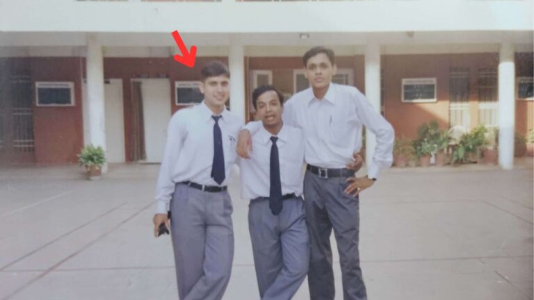 Sunil Mishra in School